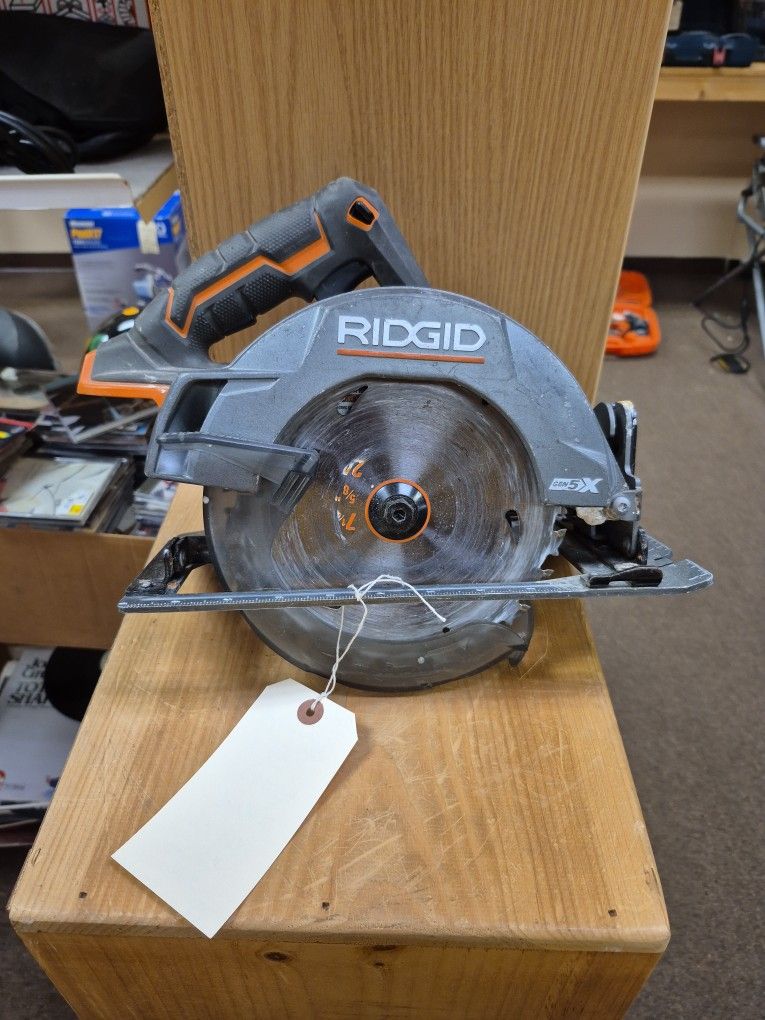 Ridgid R8652 Gen 5 X 18V Circular Saw Just Tool