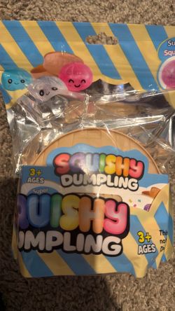Squishy dumpling toy