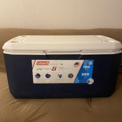 Coleman Cooler- 120 Quarts