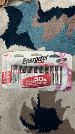 Energizer max AA16 batteries