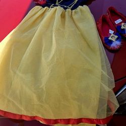 Disney Snow White Costume Large/kid Size 10-12