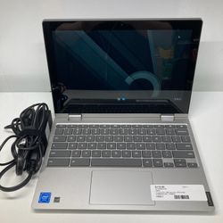 LENOVO CHROMEBOOK C340-11 11” Touch Screen 32GB Intel Celeron 4GB Laptop With Charger
