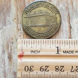 Vintage GOOD LUCK Coin From Silverton Colorado