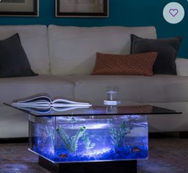 COFEE TABLE FISH TANK AQUARIUM USED