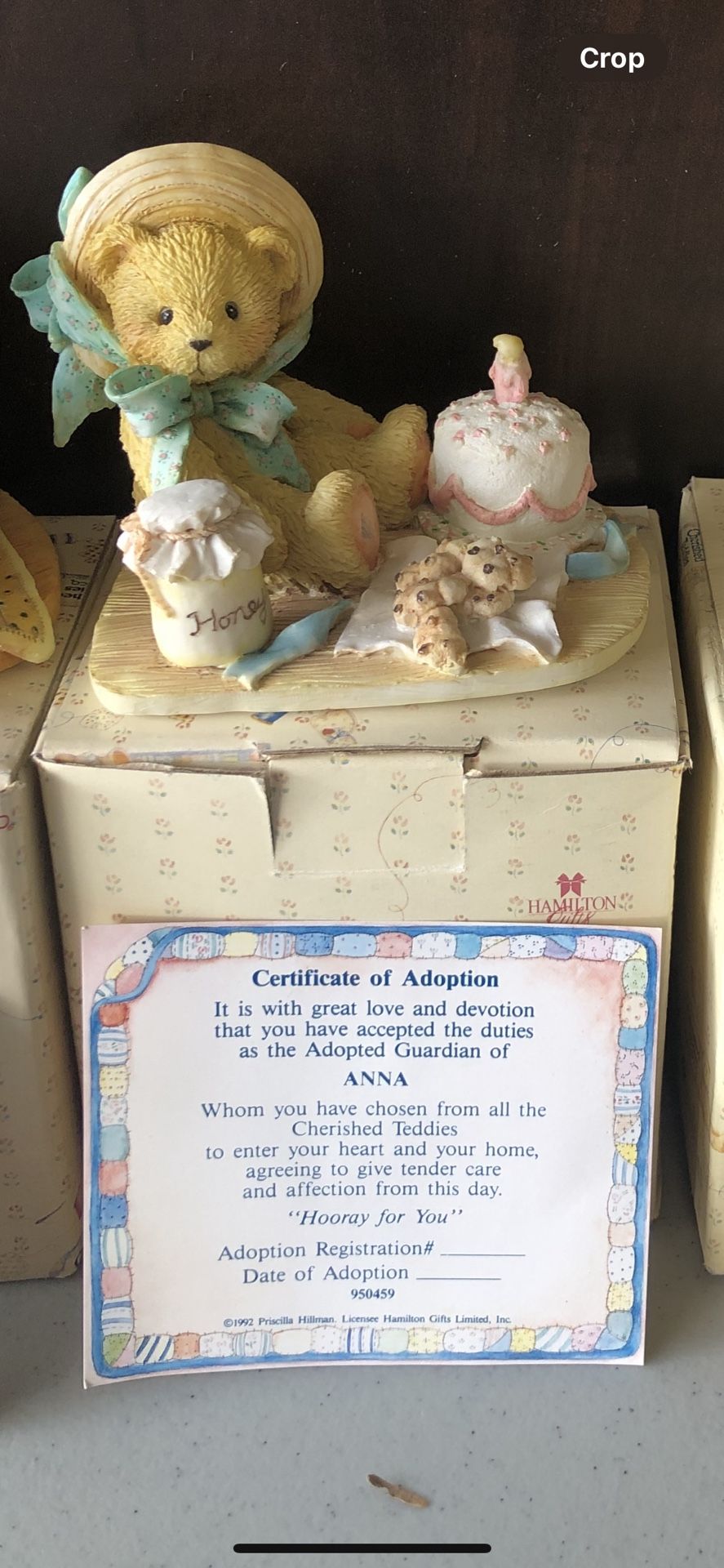 Cherished Teddies Anna “Hooray For You”