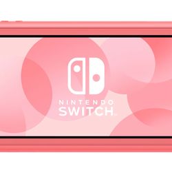 (2) Nintendo Switch Lite, Teal And Pink