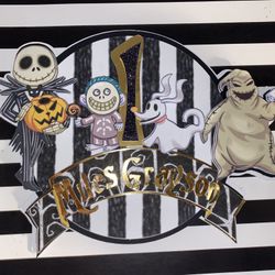 Nightmarebeforechristmas Customized Cake Topper