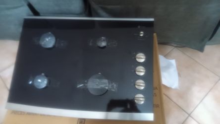 Cook Top Glass Gas. Cook..