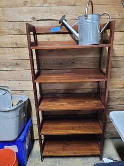 5-Tier Wooden Bookshelf