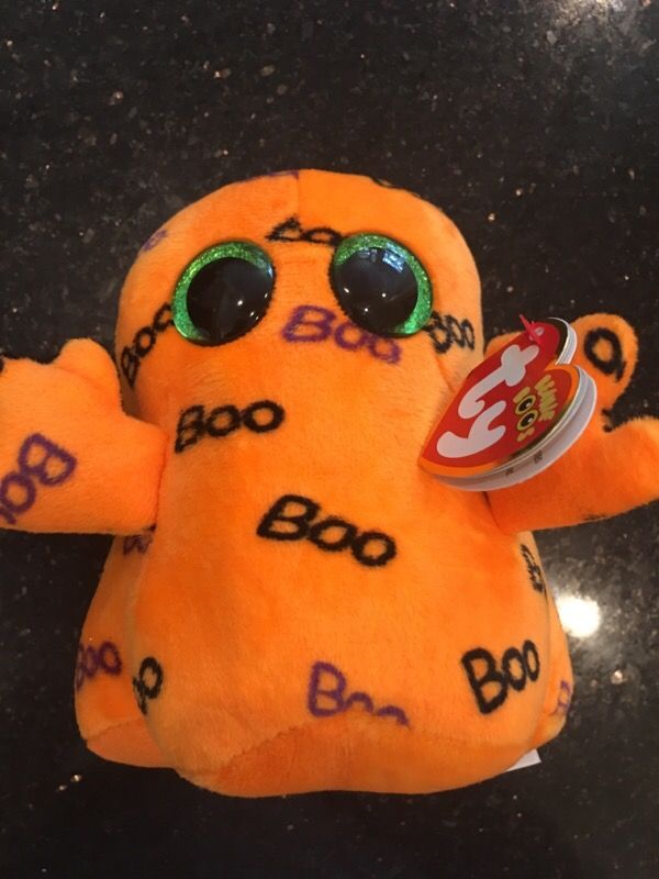 TY beanie baby Halloween trick-or-treat doll Limited seasonal rare