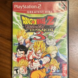 Dragonball Z Budokai Tenkaichi 3 PS2