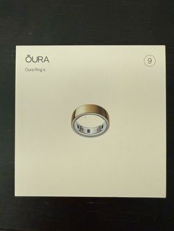 Oura ring gen 4 size 9 gold