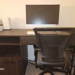 Today Only!!! Desk And Chair