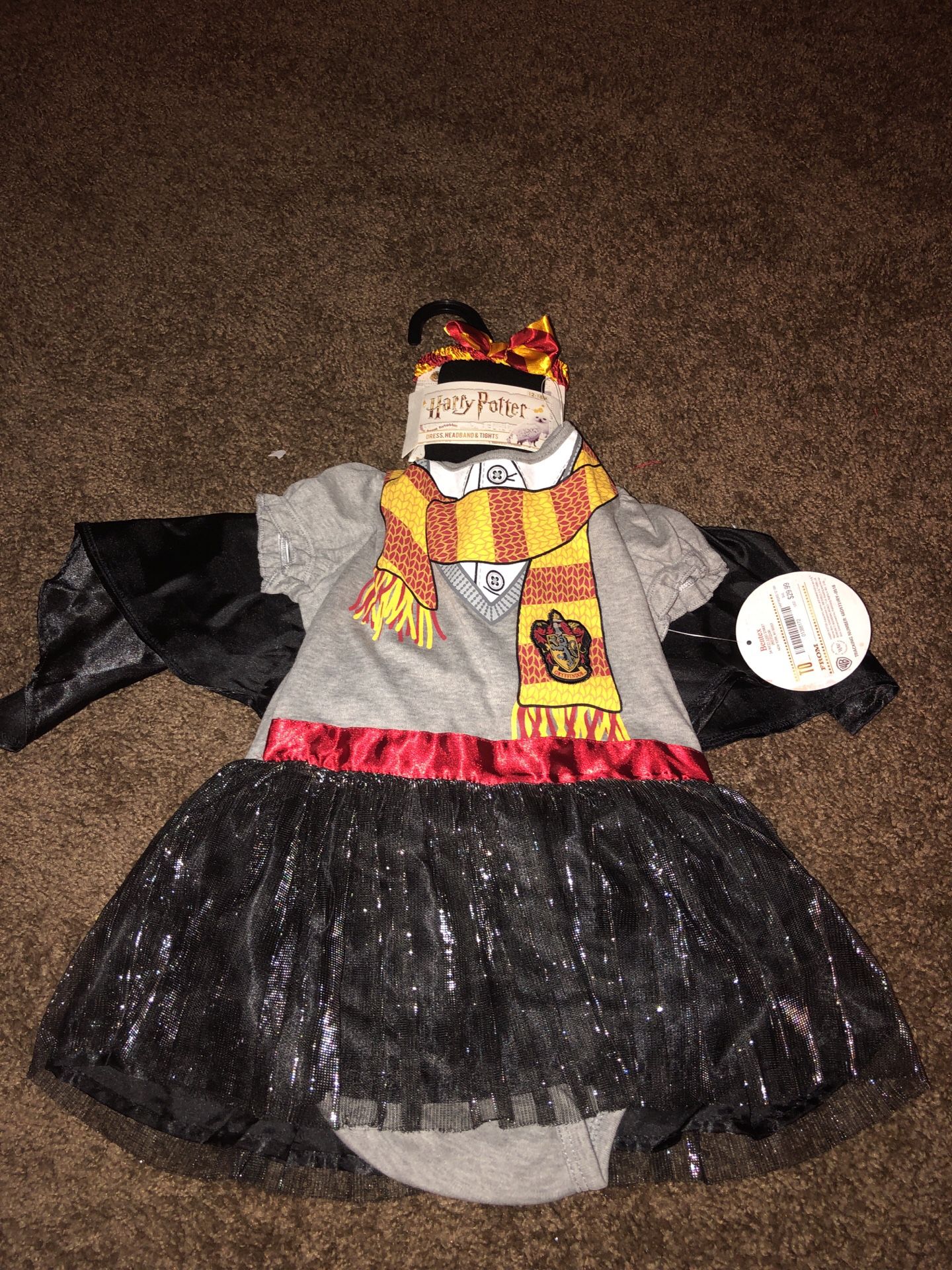 Harry Potter costume (12-18M)