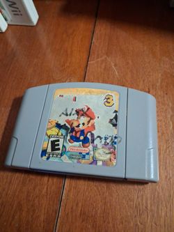 N64 Mario Party 3 bad label authentic works perfectly fine 30 bucks pick up in Glendale