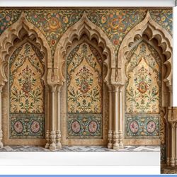 Kate Retro Palace Backdrop for Photography