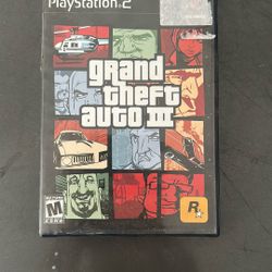 GTA 3 For Ps2
