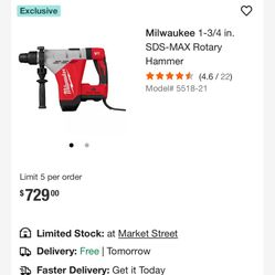 Milwaukee Rotary Hammer 