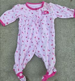 Carter's Baby Girl Footed Pajama Sleeper