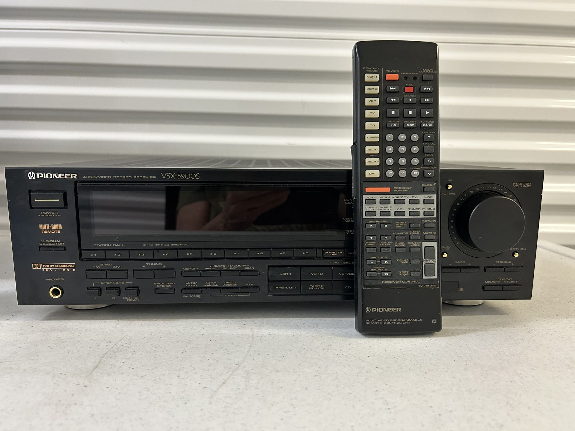 Pioneer VSX-5900S Audio Video Stereo Receiver (1991)