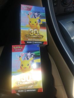 Pokémon 30th aniversary booster bundle