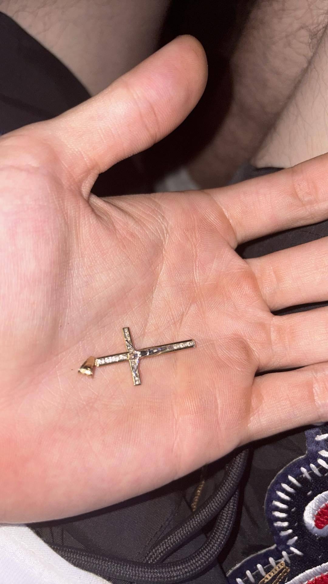 10k Gold Cross Pendant  