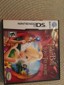 Nintendo ds tinker bell and the lost treasure