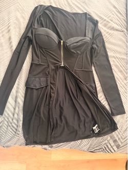 SHEIN black blouse on sale size M