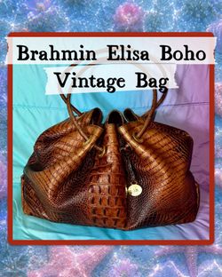 Brahmin Elisa Hobo Vintage Bag