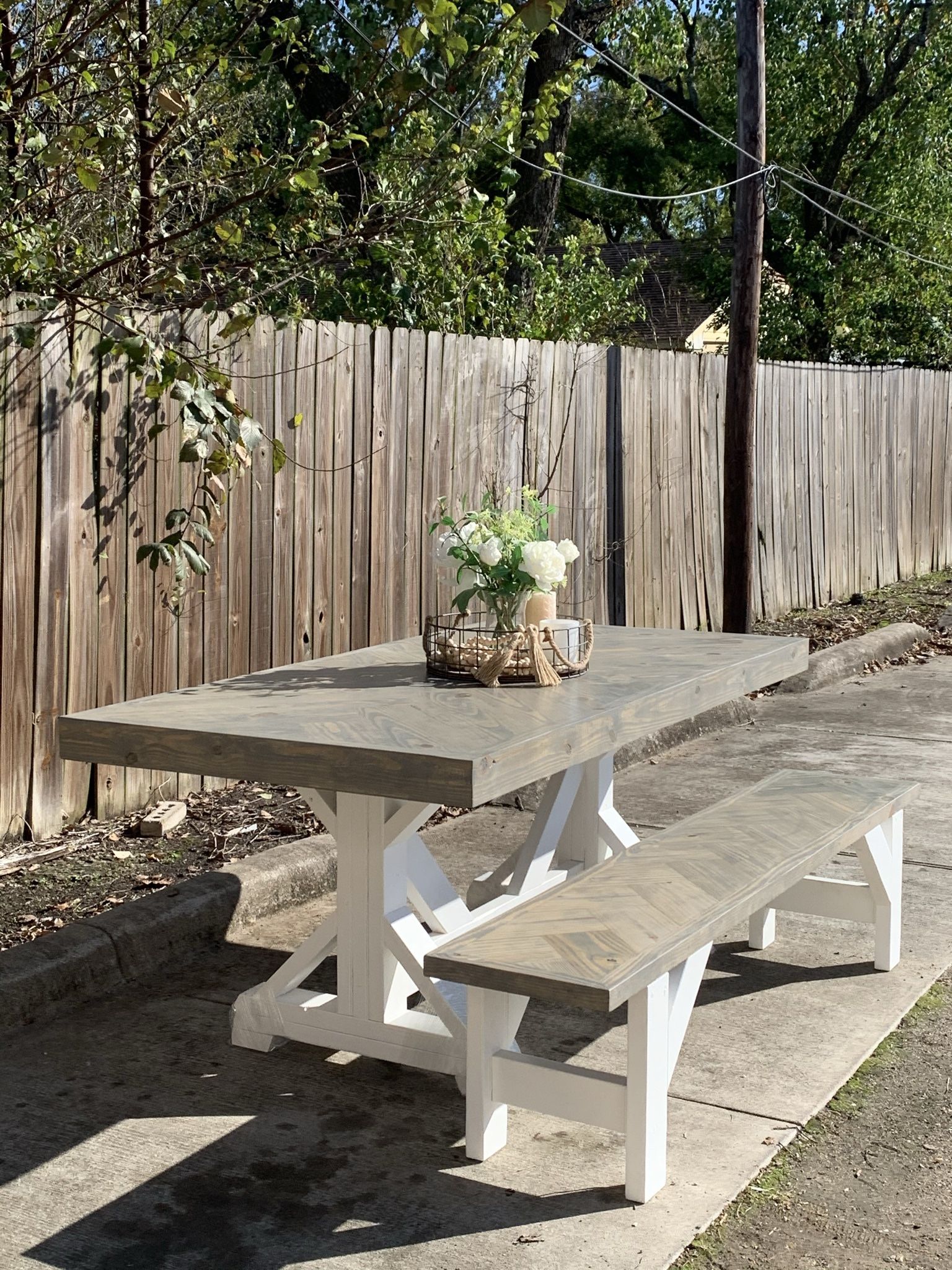 Custom Dining Table Farm House farmhouse Modern Rustic Set Bench Restoration Hardware Breakfast Nook Table Solid Wood Custom Handcrafted Counter Bar