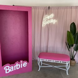 Barbie Box Photo Booth / Birthday Themed Party RENT