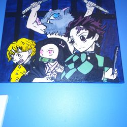 Demon Slayer Painting
