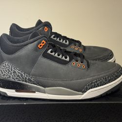 Air Jordan 3 “Fear Pack” Size 10.5 DS New With Box