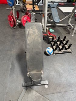 Wenning strength skull crusher plate loaded bench