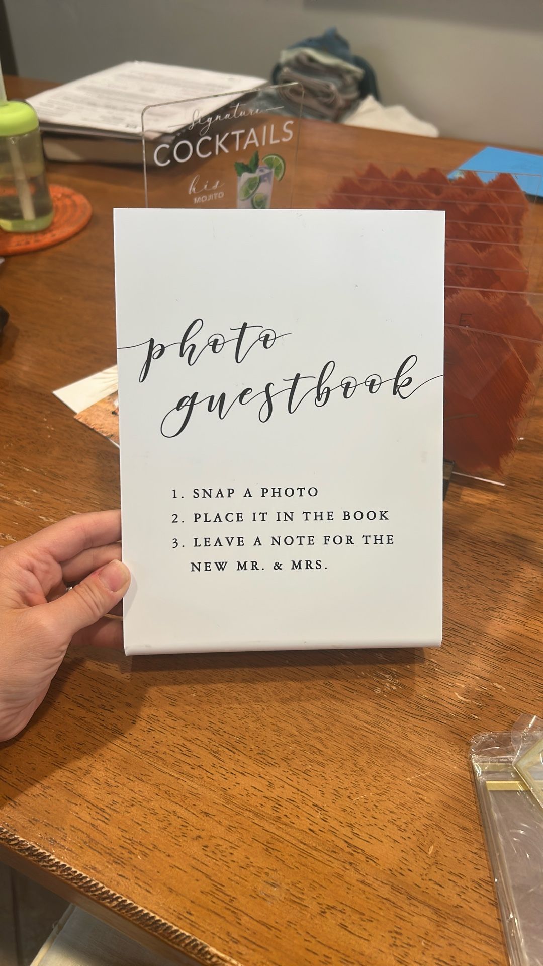 Photo Guestbook Sign