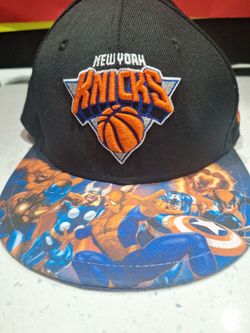 NEW YORK KNICKS AVENGERS HAT