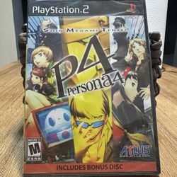 Persona 4 PS2 Sealed