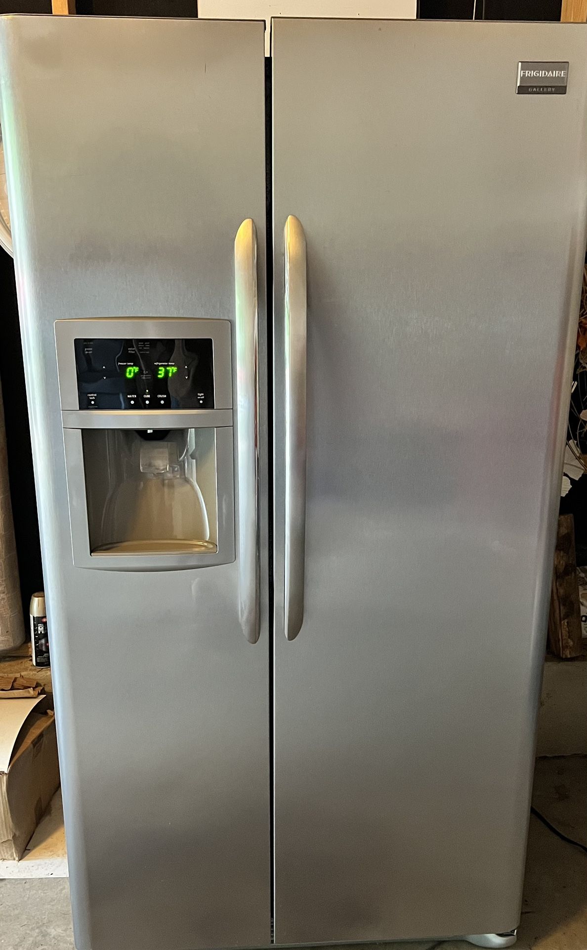 Frigidaire side-by-side counter depth refrigerator
