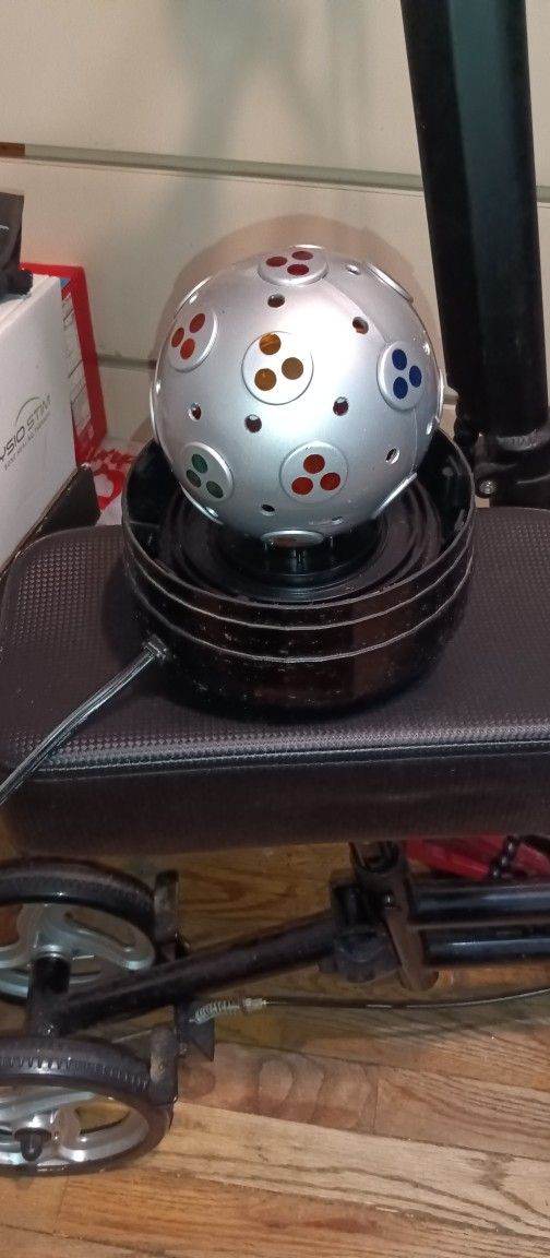 Rotating Disco Light Ball