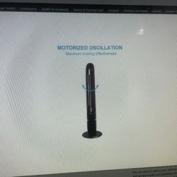 Air Choice TF-48R Remote  Tower Fan 3 Sped Oscillation  Cooling Fan With Sleep &Breeze Mode 