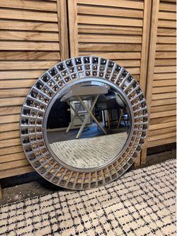 Pier One Decorative Round Mirror