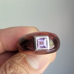 Amethyst Ring Size 9