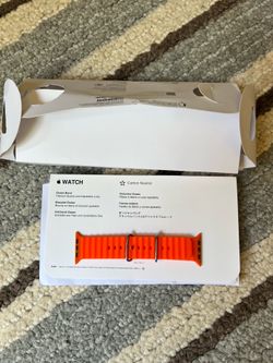 New ocean band for Apple Watch Ultra