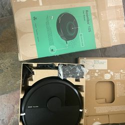 New iRobot Roomba 105 Vac Robot Vacuum - Easy to use, Intense Power-Lifting Suction, LiDAR Navigation, Multi-Surface Cleaning, Cleans in Neat Rows, Se