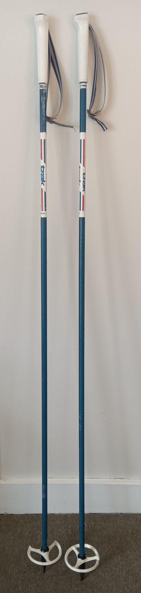 Vintage Trak Ski Poles 1980's Era