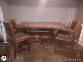 Table and chairs