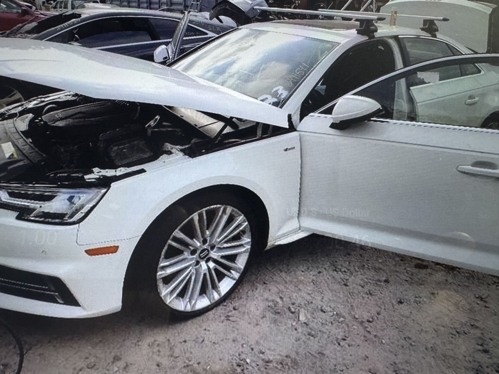 2018 Audi A4 PARTS Doors Fender Interior