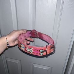 Handmade Genuine Leather Dog Collar