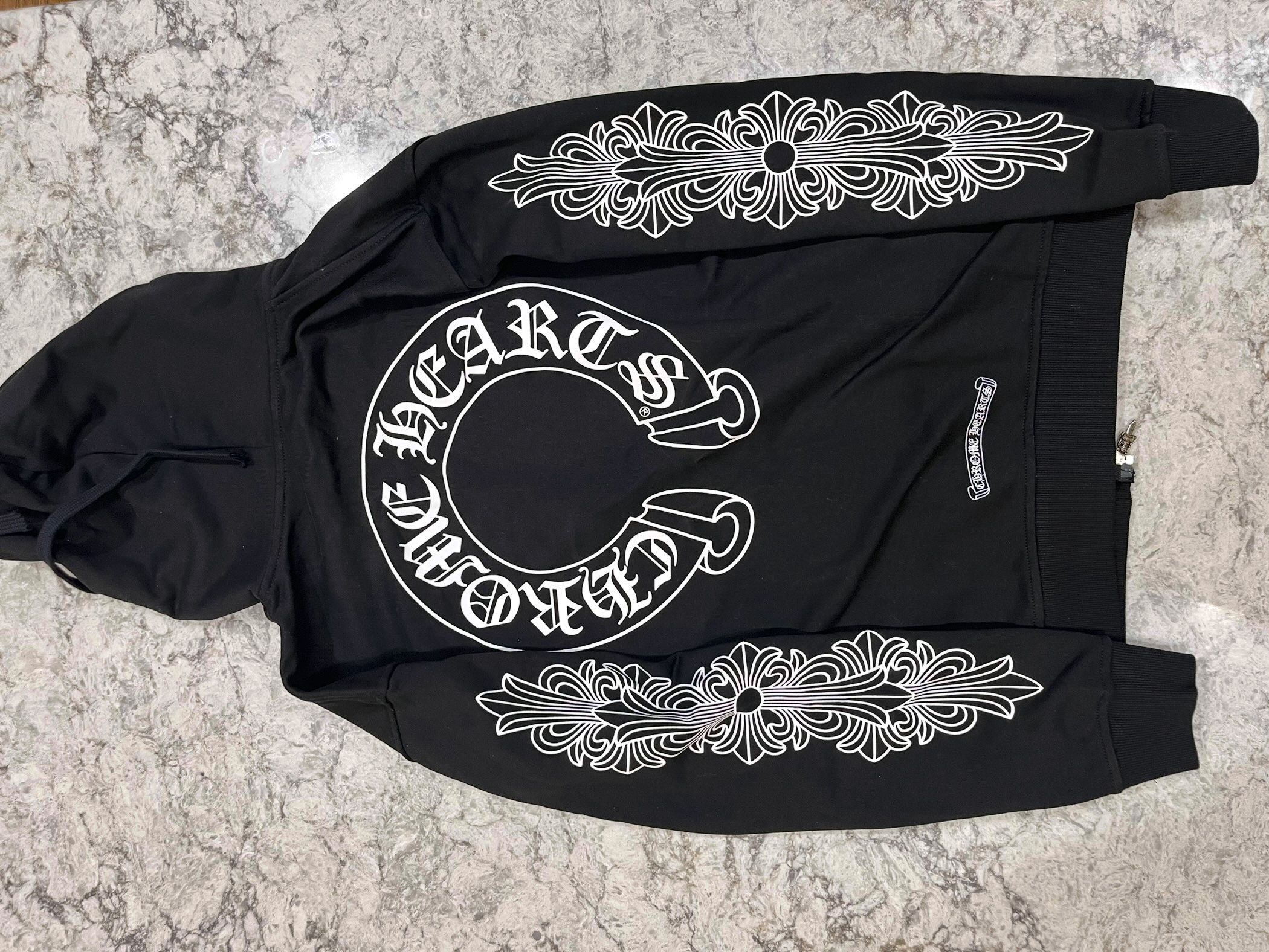 Chrome Hearts Zip Up Hoodie