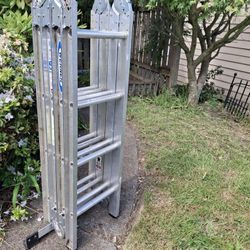 16ft Ladder, Folding, Scaffolding Ladder